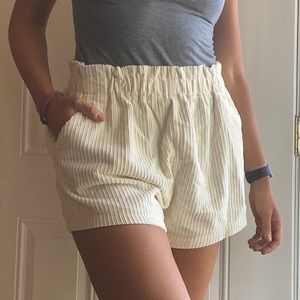 Ripcurl Corduroy Cream Shorts